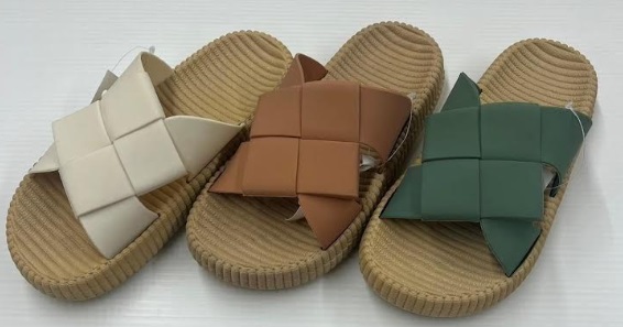 幅広　クロスベルトぽってりサンダル　　16足入り 1003311291