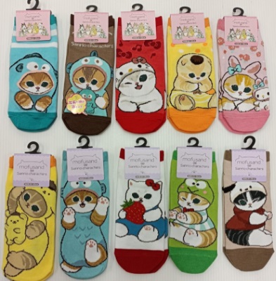 婦人　サンリオモフサンドソックス　72足入り 1003415761