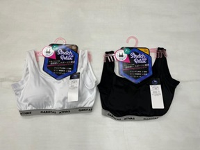 女児　エステルベア天　汗取り　ハーフブラ/モールドブラ/ブラタンク/ブラキャミ　40個入り 1003344521・1003344561・1003344531・1003344541