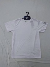 【Reebok】紳士　ハニカムメッシュ　半袖　丸首/V首　40枚入り 1003516571・1003516581