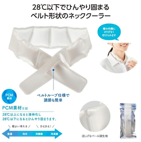 PCM素材　ネッククーラーベルト　　120個入り 36386