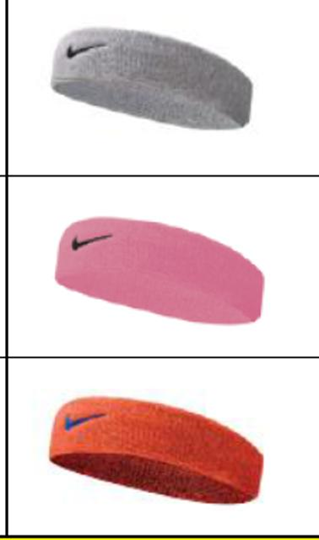 在庫僅か！売り切れ御免　【ＮＩＫＥ】ヘッドバンド　BN2091　60個　1003642321