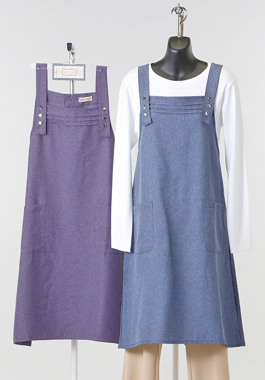 【旬彩小町】カチオンドレスエプロン　15個　1003627761