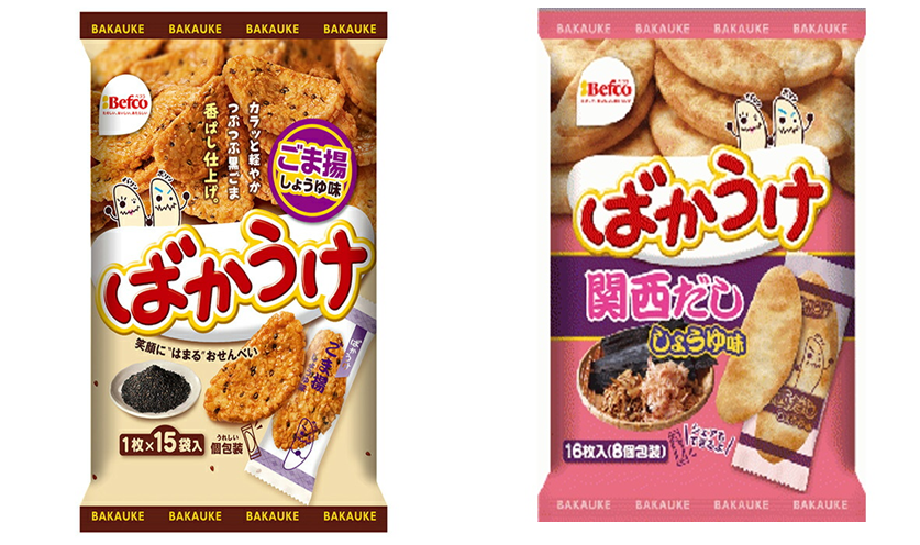 栗山米菓　ばかうけ　ごま揚・ばかうけ　関西だししょうゆ味　2種アソート　240個セット　4901336235319・4901336113098