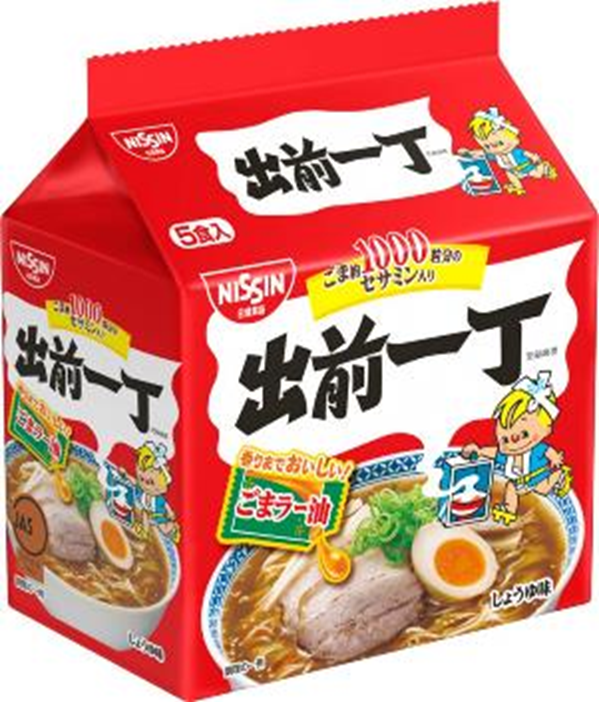 日清食品	出前一丁 5食パック　180個　4902105051306