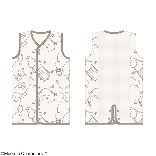 9月25日までSale★　MOOMIN ムーミン ファミリースケッチ 2wayスリーパー　10枚　1465004300