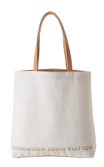フォンダシオンルイヴィトン　Canvas Tote Bag　White　1個から　2000000000572　/　Grey　1個から　2000000000565