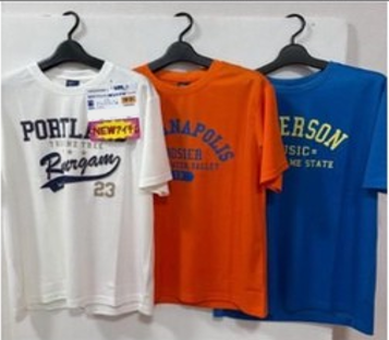 紳士　DRYプリント3柄込み半袖Tシャツ　40枚　1003641571