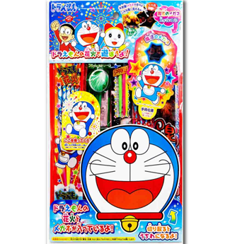 ドラえもん花火セット　120個　4901123047490