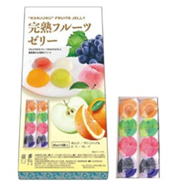 リボン　完熟ゼリーギフト　8個入　80個　4903316601021