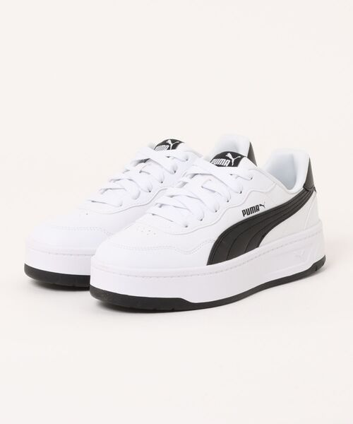 【PUMA】プーマ　レディス　コートラリースカイ　03PUMA WHITE　5足セット　400368　2506E-A047