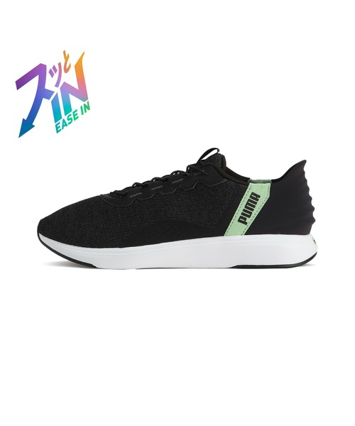 【PUMA】プーマ　メンズ　SOFTRIDEクルーズ EASE IN　04PUMA BLACK-FL　4足セット　311997　2506W-C039
