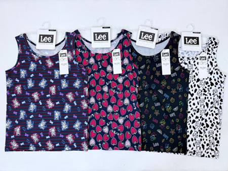 婦人　Ｌｅｅ綿ベア天タンクトップ　30個　1003612191　/　Ｌｅｅ綿ベア天長袖インナー　30個　1003612201　/　Ｌｅｅ綿ベア天１Ｐショーツ　30個　1003612211