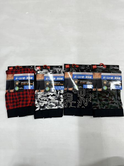 【Hanes】800円上代ﾚｰﾖﾝ混ｶﾝｶﾞﾙｰ柄ﾎﾞｸｻｰ　40個　1003601351