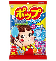 不二家	ポップキャンディ袋　240個　4902555126142