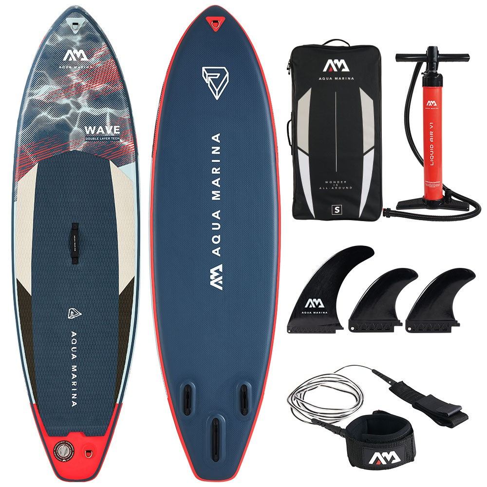 AQUA MARINA(アクアマリーナ) WAVE ウェーブ SUP(スタンドアップパドルボード) インフレータブル 　1個　BT-22WA