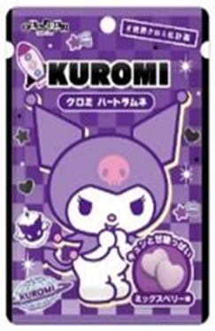 5月まで　扇雀飴本舗	クロミハートラムネ　360個　4901650219230