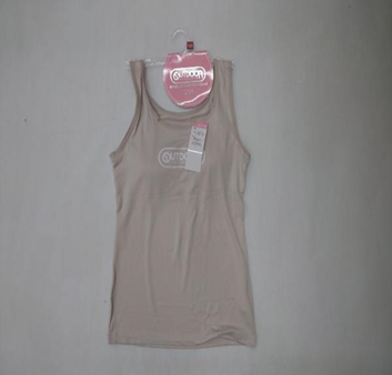 ﾍﾞｰｼﾞｭ半分【OUTDOOR】女児ｶｯﾌﾟ付きﾀﾝｸﾄｯﾌﾟ　30個　1003530511