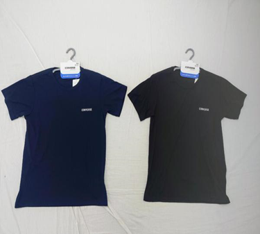 【CONVERSE】1280円上代紳士ﾒｯｼｭ半袖丸首　30個　1003550441