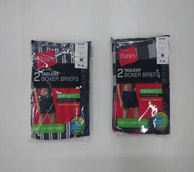 Ｍ寸多め【Hanes】2ｐﾎﾞｸｻｰ　20個　1003559361