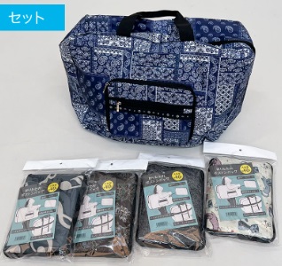 折りたたみボストンバッグ　15個入り 496207