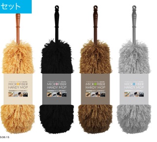 マイクロファイバーハンディモップ　144個入り 496280