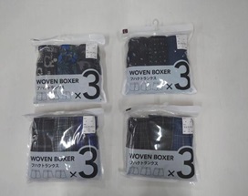 【量販店処分】紳士　3P　トランクスアソート　30個入り 1003519751