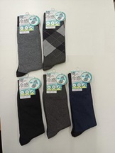 紳士　綿混甲メッシュクルー１Ｐ（接触冷感）　100個入り 1003102461