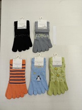婦人　５本指ソックス（ｍｏｉｓｏｋ）　32個入り 1002957601