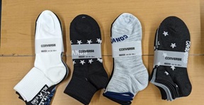 婦人　ＣＯＮＶＥＲＳＥソックス　3Ｐ　20個入り 1003088941