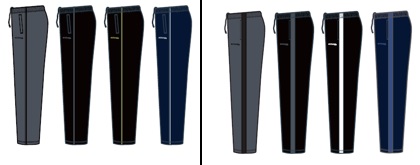 Kaepa 　メンズ　スムース/ブリスタージャージ　ロングパンツ　全4色アソート　30枚入り KP701509・701517