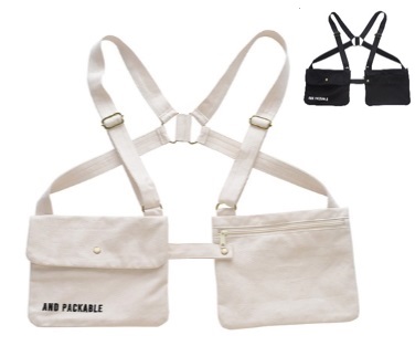 「AND PACKABLE」VBG(ベストバッグ)　 メッセンジャー ショルダーバッグ　全2色　5個入り 4562311175076・4562311175083