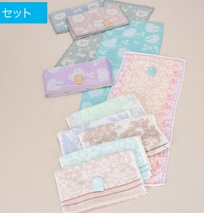 厚手無撚糸フェイスタオル込　132枚入り 497124