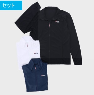 『ＦＩＬＡ』 紳士  ブランドメッシュ無地ジャケット　12枚入り 495630