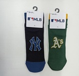 紳士　ＭＬＢスニーカーソックス１Ｐ　40個入り 1003565841