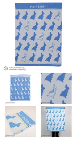 6月12日(木)までSale★ピーターラビット ピーターシルエット/ジュラシックワールド ワイルドジャング　 お昼寝ケット　5枚入り 4992272912227・4992272912159