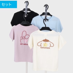 サンリオ　小寸　シャツ　４柄　12枚入り 497197