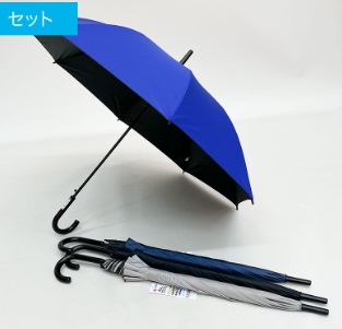 晴雨兼用　裏ブラック　60㎝　ＪＰ傘　48本入り 497481