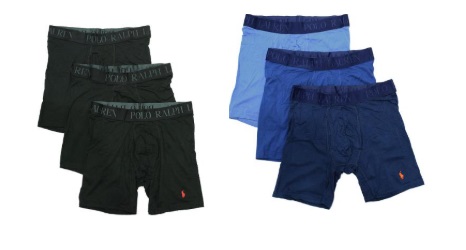 【POLO RALPH LAUREN】ポロラルフローレン　メンズ　ボクサーパンツ　3枚組　全2色　3個入り LFBBP3-PBD・LFBBP3-4M1