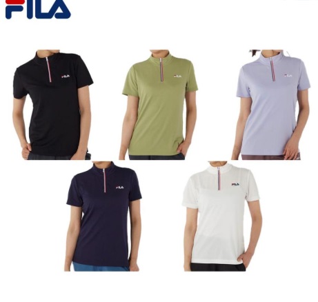 【FILA】フィラ　レディース　半袖　Tシャツ　全5色アソート　 20枚入り 413940
