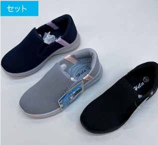 数量限定特価！婦人　簡単脱着スニーカー　24足入り 497980
