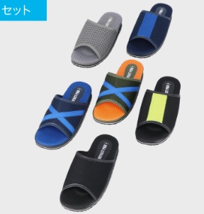 紳士　メッシュサンダル　30足入り 497995