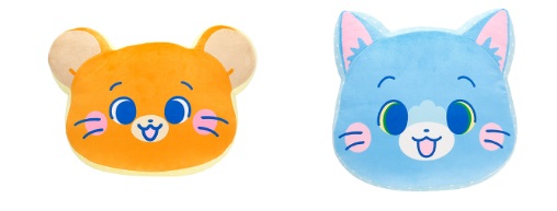 トムとジェリー 　もちもちクッション　ジェリー/トム 　クッション　　10個入り 4550681000654・4550681000647