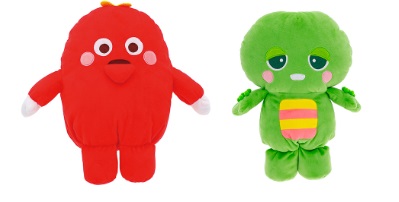 ガチャピン・ムック 　ムックカバー/ ヘッドカバー　10個入り 4992272438079・4992272438062