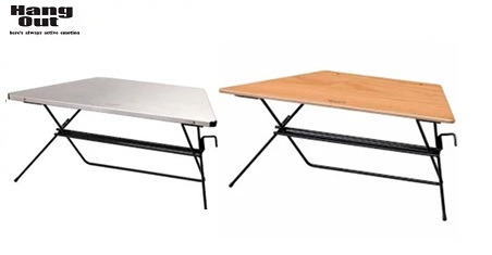 【HangOut】ハングアウト Arch Table Stainless Top アーチテーブル 　全2色　4個入り FRT73ST・FRT73WD