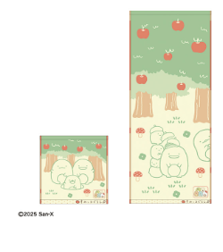すみっコぐらし ワクワクピクニック 　ミニ/フェイスタオル　　10枚入り 4992272944037・4992272944044