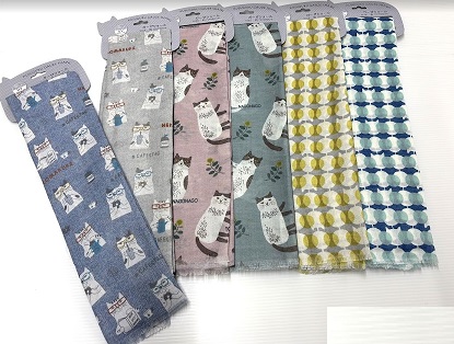【クスグル】UV加工　ガーゼショール　10枚入り 1003477191