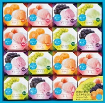 凍らせて食べるシャーベット　16個入（国産果汁使用）　6箱入り 545802