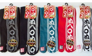 紳士　和柄スニーカー丈 足袋ソックス　「鎌輪ぬ文様」　10足入り 43668525