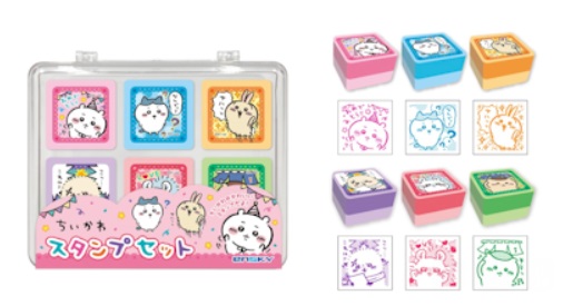 ちいかわ　スタンプセット　48個入り  4970381497576
